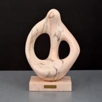 Large Michael Schreck Marble Sculpture - Sold for $1,250 on 02-06-2021 (Lot 321).jpg